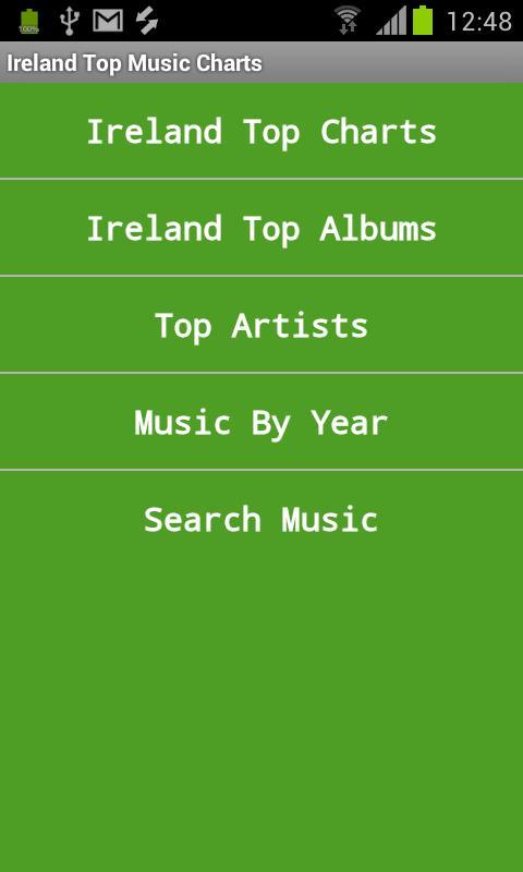 Ireland Top Music Charts截图2