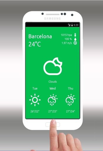 Weather Barcelona Info截图1