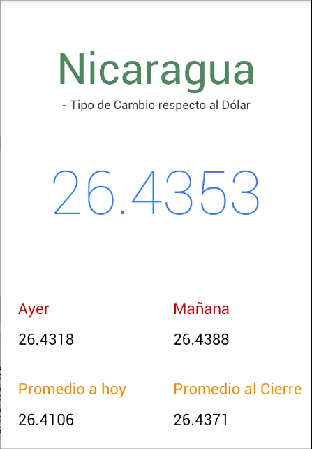 Tipo de Cambio Nicaragua截图4