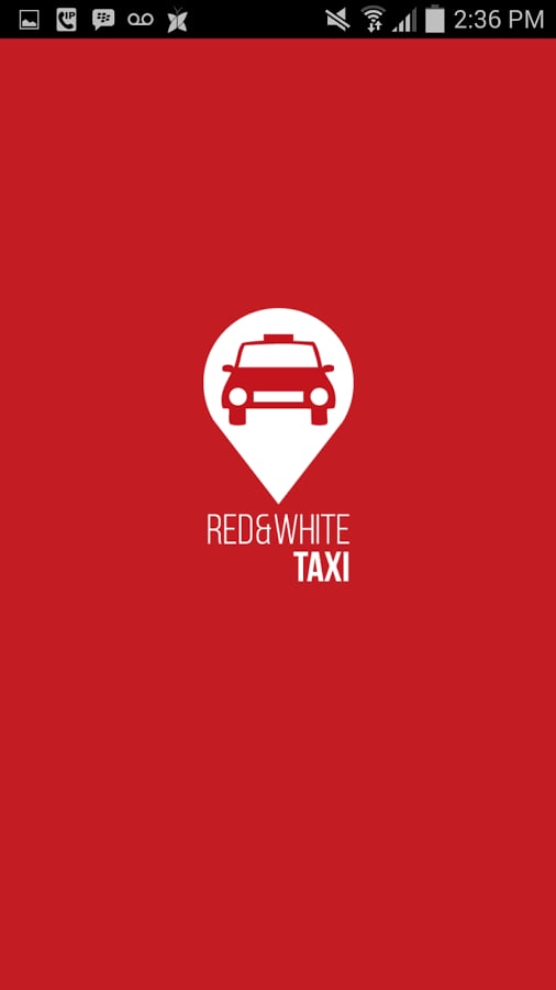 Red and White Taxi APP截图1