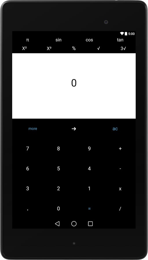 Material Black Calculato...截图4