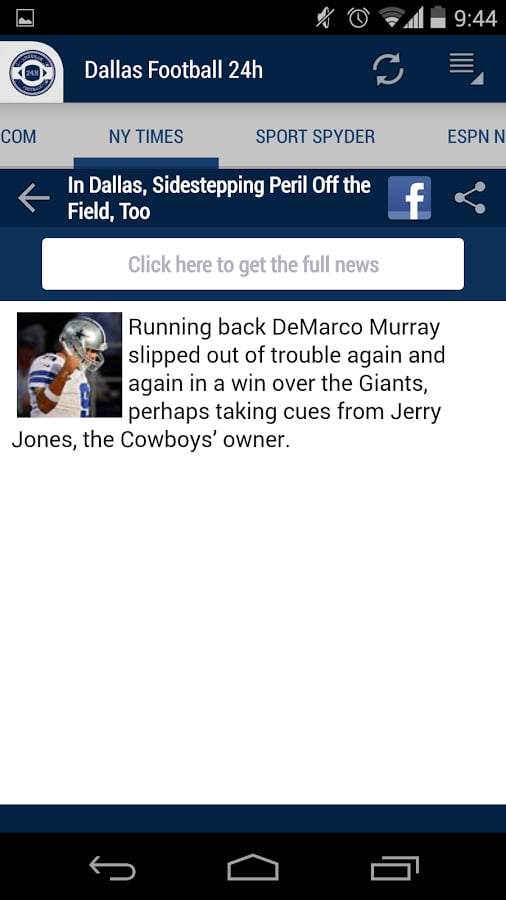 Dallas Football 24h截图2