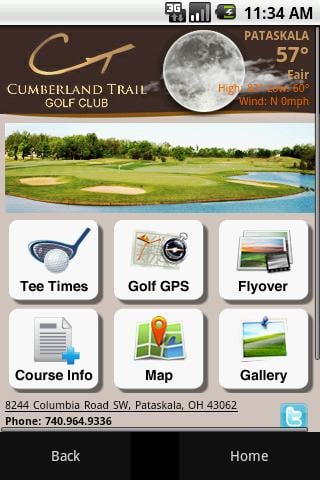 Cumberland Trail Golf Course截图1