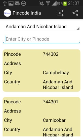 Pincode India截图2