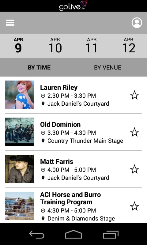 Country Thunder Fest App截图4