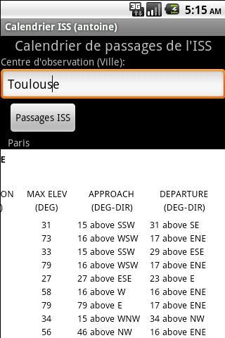 Calendrier ISS (antoine)截图1