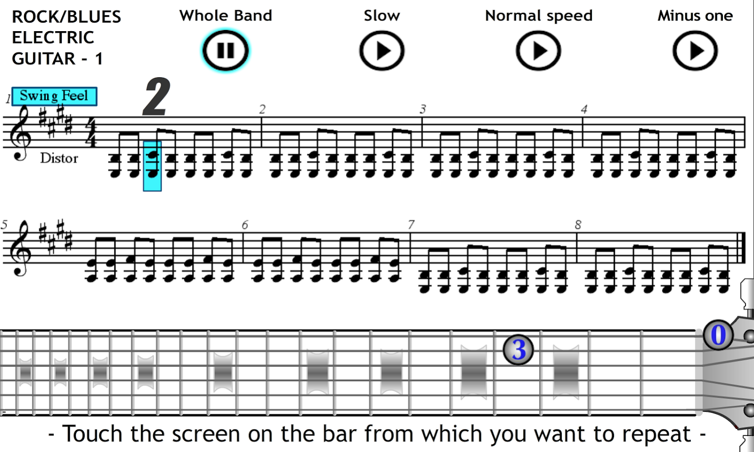 Play Electric Guitar Blues 1截图7