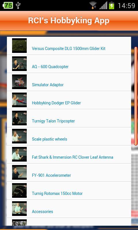 RCI's Hobbyking App截图5