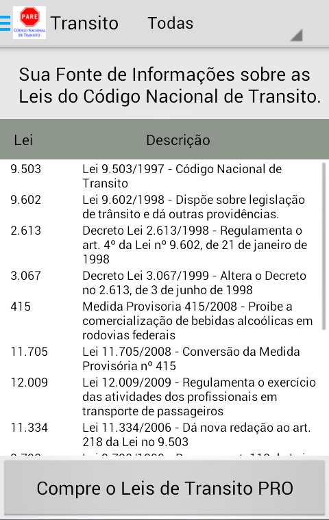 Leis de Transito截图1