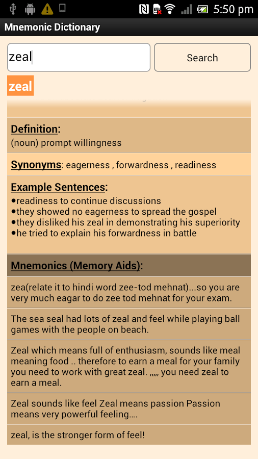 Mnemonic Dictionary截图5