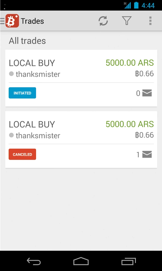 Local Trader for LocalBitcoins截图2