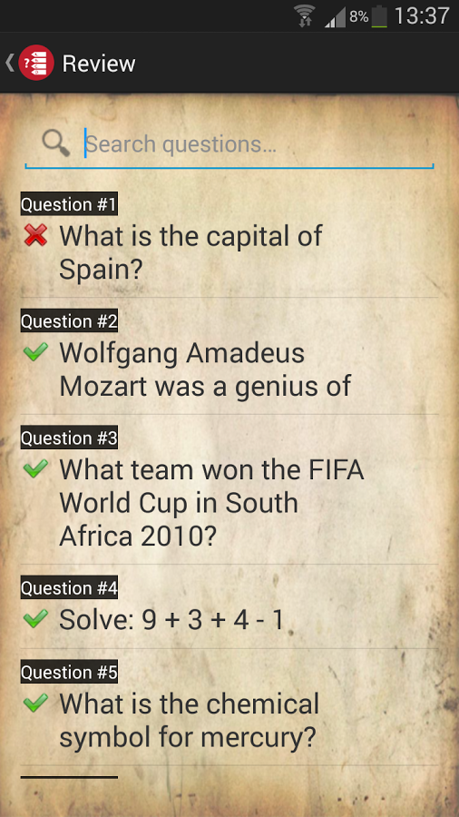 Quizzer (Create Quiz & Test)截图10