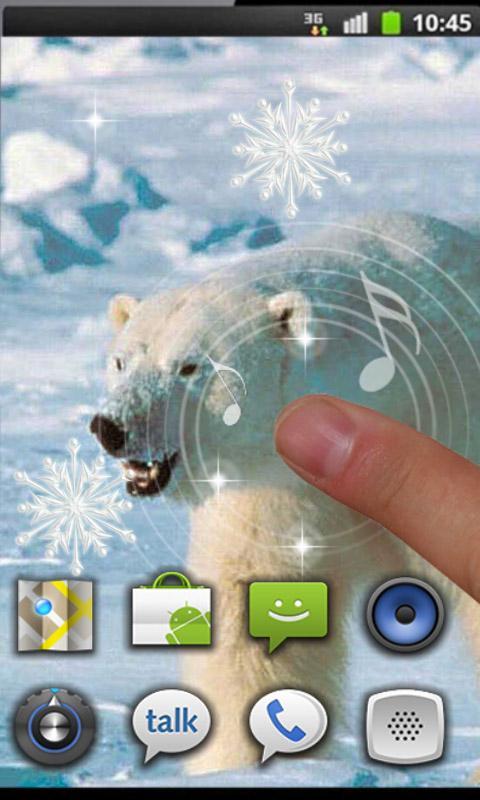 Winter Bears Songs HD LWP截图4