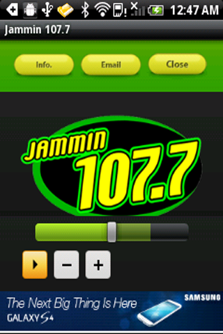 Jammin 107.7截图1