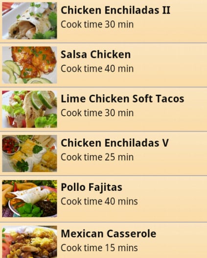 Mexican Chicken截图1