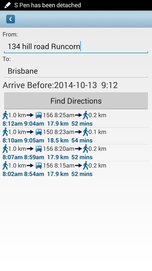 Sydney Journey planner T...截图3