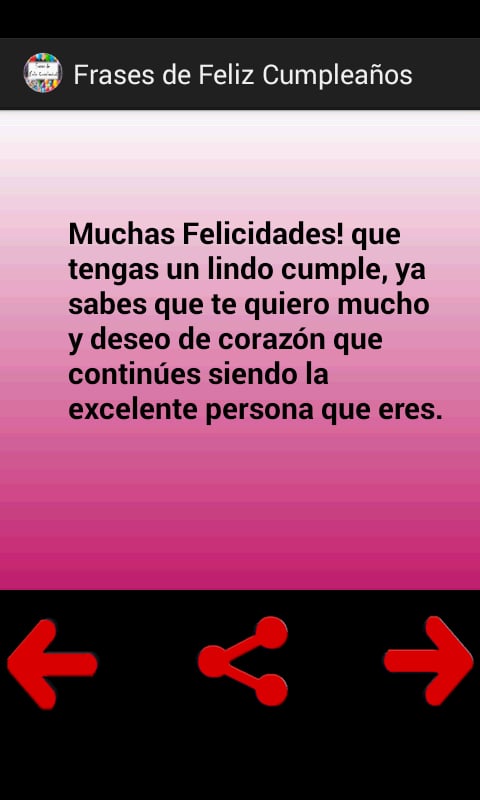 Frases de Cumplea&ntilde;os fel...截图1