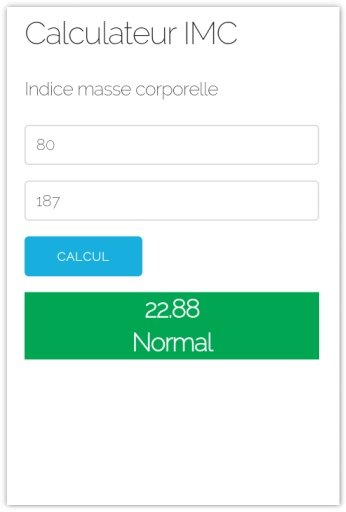 Calculateur IMC截图2