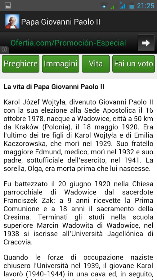 Papa Giovanni Paolo II截图2