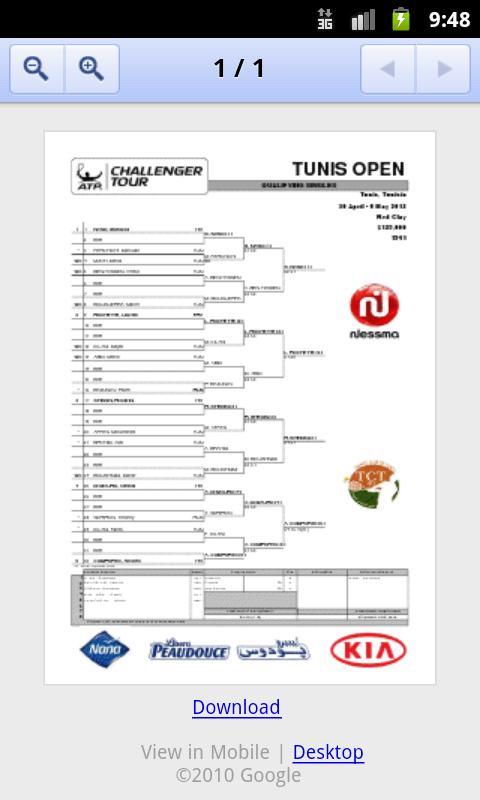 Tunis Open 2012截图5