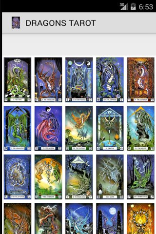 DRAGONS TAROT截图1