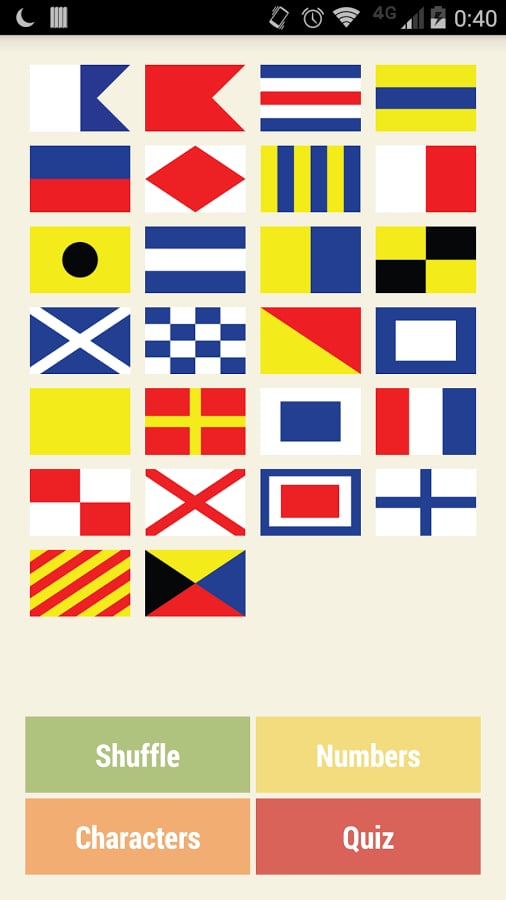 Nautical Flags Helper截图1