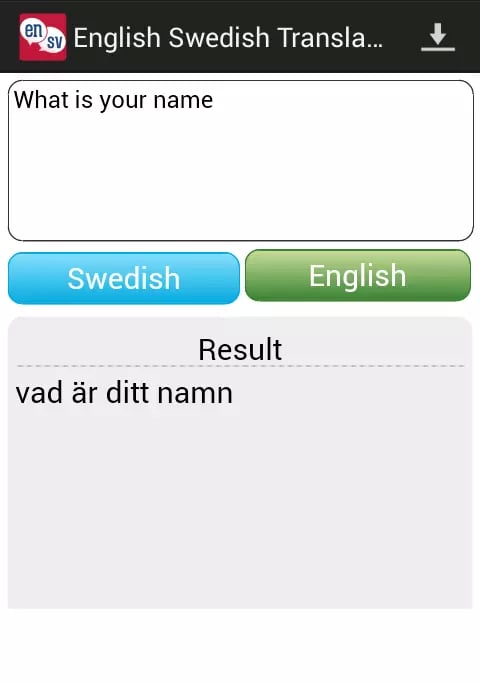 English Swedish Translator截图4