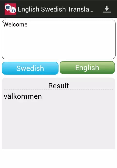 English Swedish Translator截图2