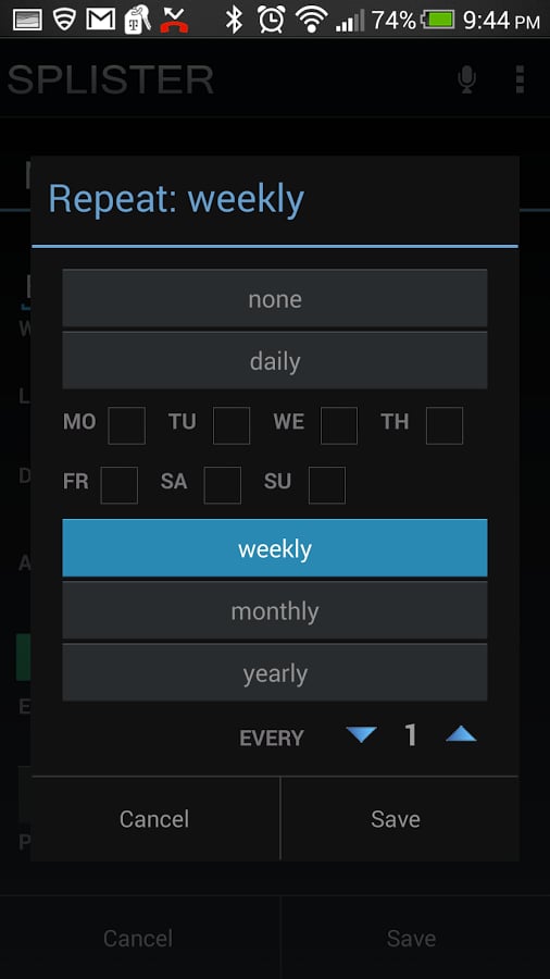 SPLISTER Voice Task/Cale...截图5