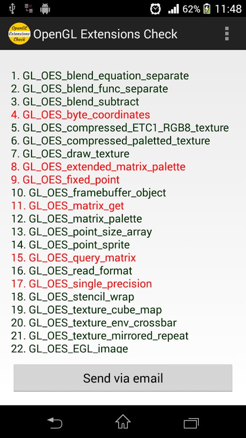 OpenGL Extensions Check截图1