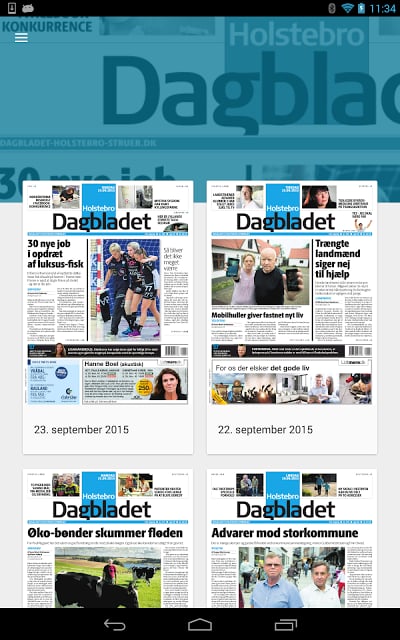 Dagbladet Holstebro E-avis截图1