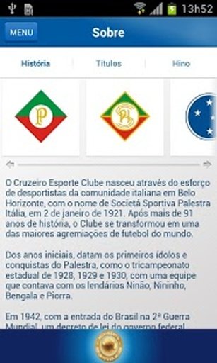 Cruzeiro Oficial截图4