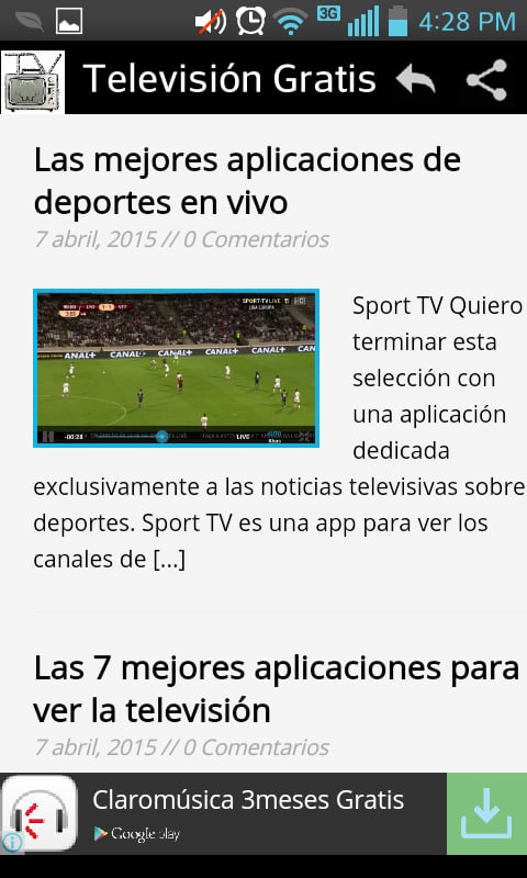 Television gratis en viv...截图3