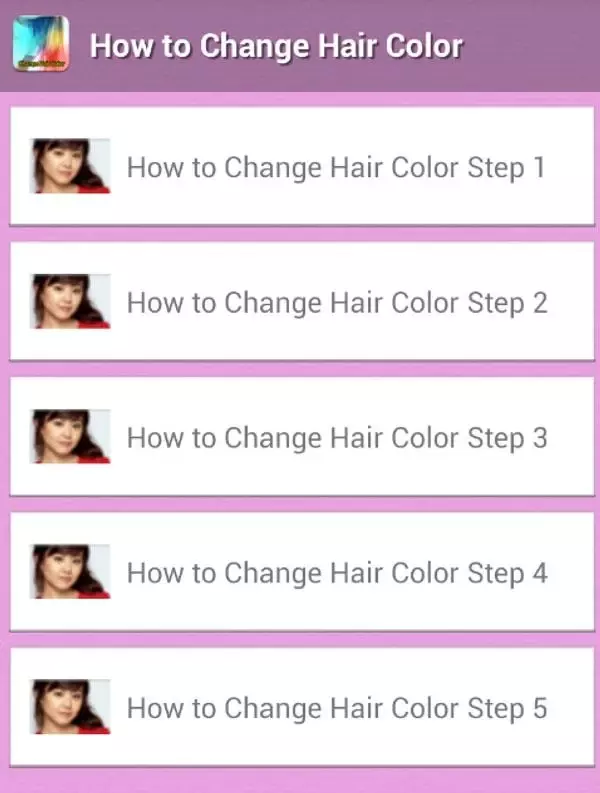 Magic Hair Color Tip截图4