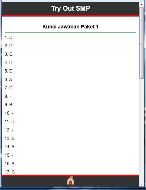 Soal Ujian IPA截图1