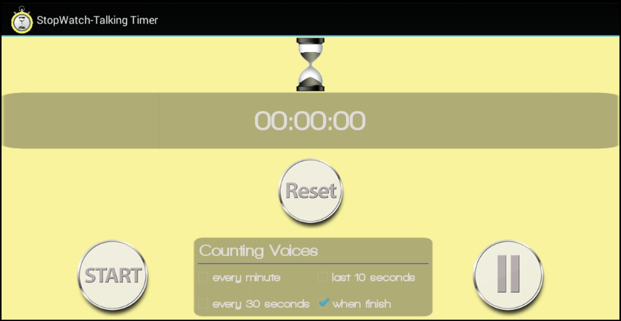 StopWatch &amp; Talking Time...截图10