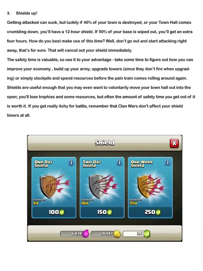 Guide for CoC; Clash of ...截图1