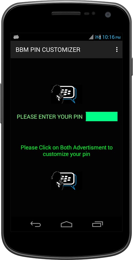 CUSTOMIZE YOUR BBM PIN截图2