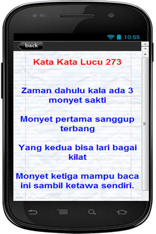 Kumpulan Kata Kata Lucu 2013截图8