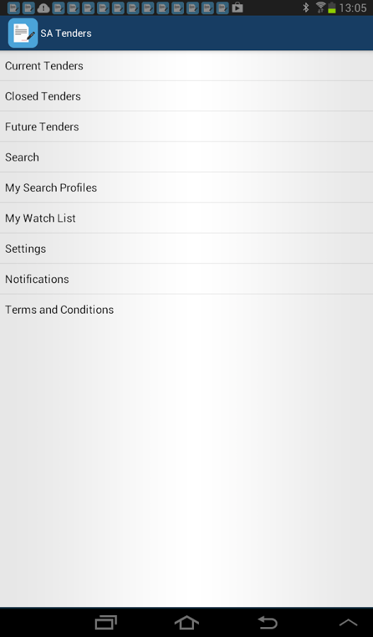SA Tenders and Contracts截图1