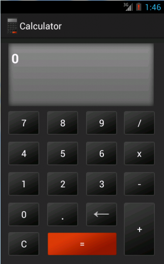 Simple Calculator Widget截图1
