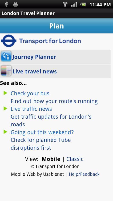 London Travel Planner截图2