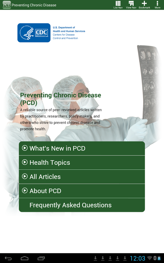 Preventing Chronic Disease-PCD截图1