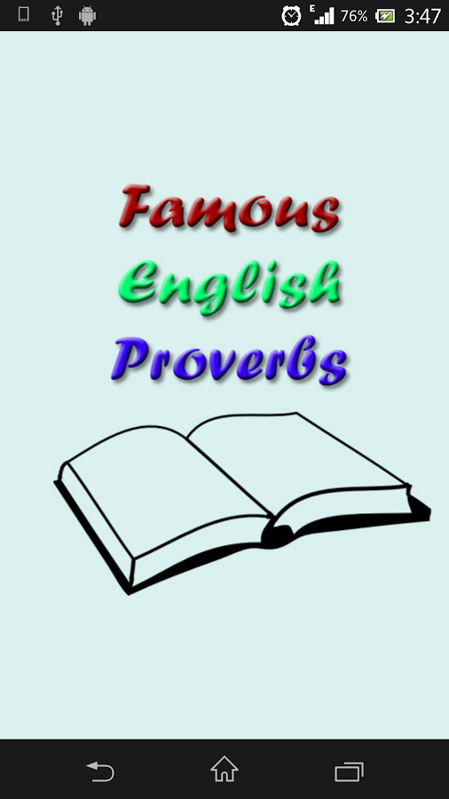 Famous English Proverbs截图6