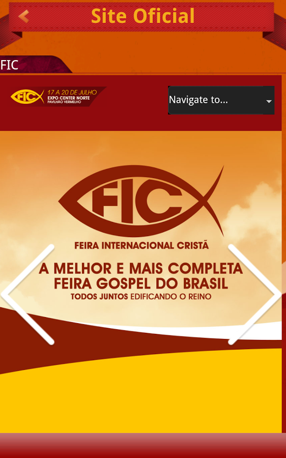 FIC Feira Internacional Cristã截图2