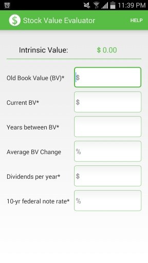 Stock Value Evaluator截图3