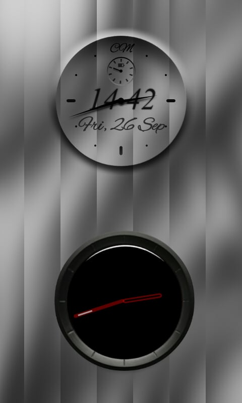 Aion-Zooper clock widget...截图1