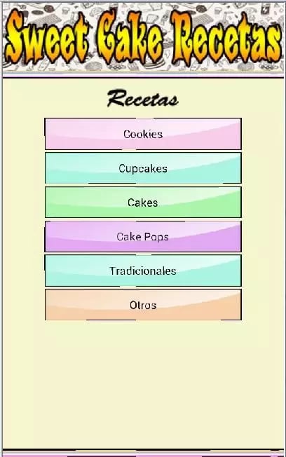 Pastel Dulce Recetas截图4