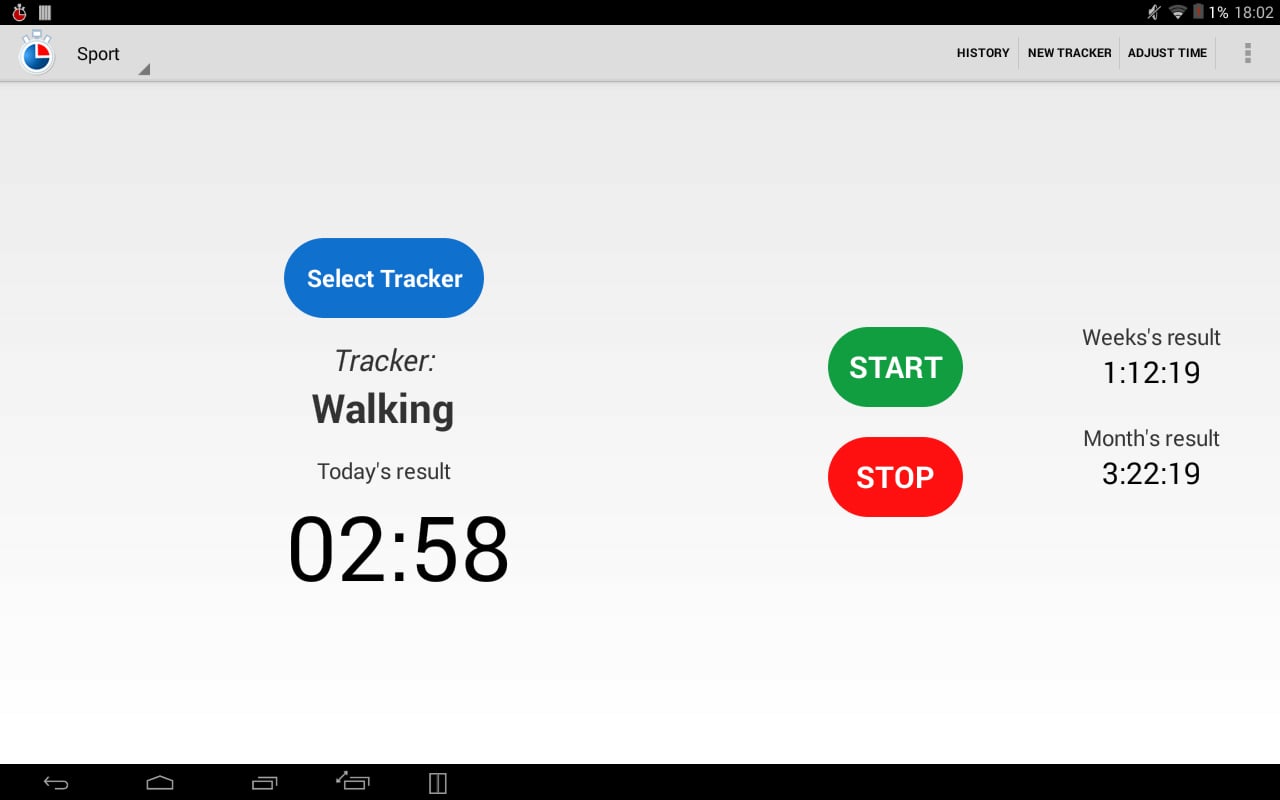 Simple Time Tracker FREE截图5