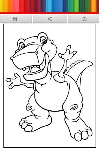 Dinosaurs Coloring For Kids截图1